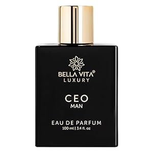 Bella Vita Luxury CEO MAN Eau De Parfum Perfume for Men with Lemon, Lavender, Tonka & Agarwood|Woody & Spicy Long Lasting EDP Fragrance Scent, 100 Ml